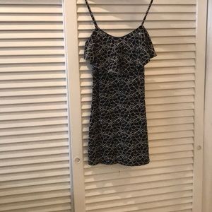 Black and white mini guess dress